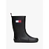 Tommy Hilfiger wellingtons FLAG RAIN BOOT T3XC-33923-0047999 BLACK