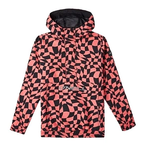 Detská jarná vetrovka O'neill Ridge Lightweight Hooded Jacket Pink