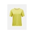 Dámske tričko PEAK PERFORMANCE W Wool-Blend Shortsleeve, žltá farba