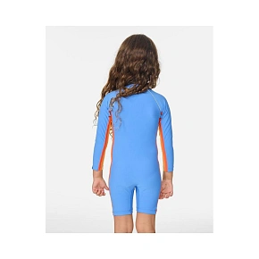 Dievčenské plavky RIP CURL Sun Revival Springsuit, modré Dievčenské plavky RIP CURL Sun Revival Springsuit, modré