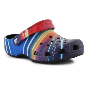 Unisex juniorská obuv s podrážkou Jr 208457-4LF Dark blue mix - Crocs