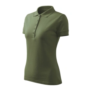 Dámske tričko Pique Polo Free (khaki) Dámske tričko Pique Polo Free (khaki)