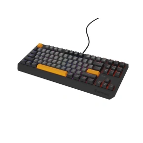 GENESIS Thor 230 TKL Herná klávesnica USB + RF Wireless + Bluetooth QWERTY Čierna, sivá, oranžová GENESIS Thor 230 TKL Herná klávesnica USB + RF Wireless + Bluetooth QWERTY Čierna, sivá, oranžová