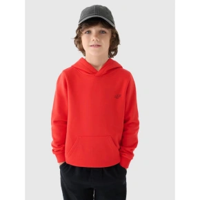 Chlapčenská mikina bez prúžkov s kapucňou 4F Junior 4FJWMM00TSWSM1292-70S Chlapčenská mikina bez prúžkov s kapucňou 4F Junior 4FJWMM00TSWSM1292-70S