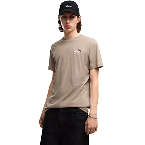 Pánske tričko Puma Graphics 2 Color Small No. 1 Logo Tee, béžové, 684717 94