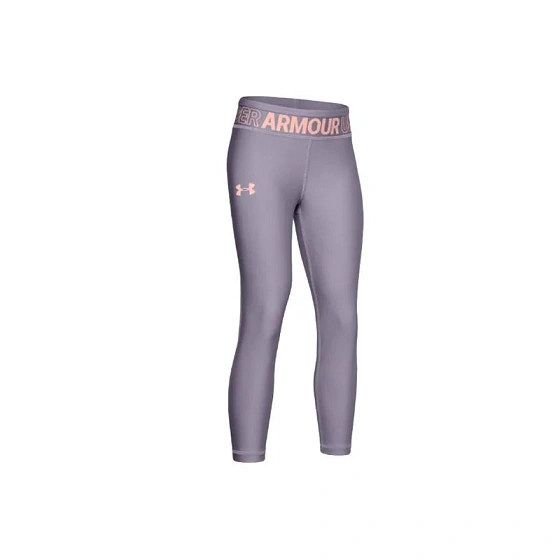 Dievčenské tréningové nohavice HG Ankle Crop K Junior 1327855-555 - Under Armour