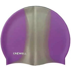 Crowell Multi Flame silikónová plavecká čiapka col.15