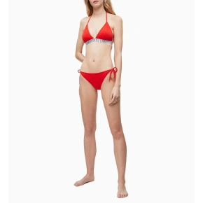 Spodný diel plaviek KW0KW00818-XA7 červená - Calvin Klein