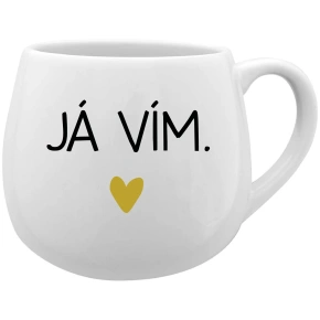 VIEM - biely keramický hrnček 300 ml