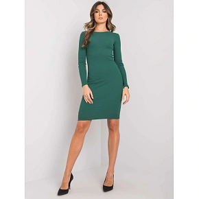 Dámske šaty RV SK 5131.18P tmavo zelené - FPrice
