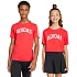 Adidas Codes Detské tričko Collegiate Graphic red JI6673