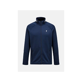 Pánska mikina PEAK PERFORMANCE M Rider Essentials Zip Jacket, farba tmavomodrá Pánska mikina PEAK PERFORMANCE M Rider Essentials Zip Jacket, farba tmavomodrá