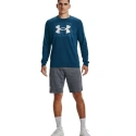 Pánske tričko UA Rival Terry Logo Crew M 1370391 458 - Under Armour