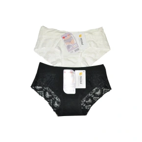 Dámske nohavičky 26257 2pack pink and black - DC Girl