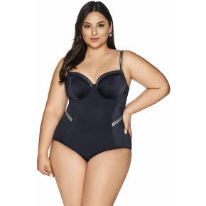 Dámske jednodielne plavky SKJ-63 Black - AVA