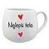 Najlepšia teta - biely keramický hrnček 300 ml