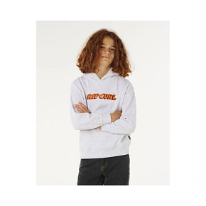 Chlapčenská mikina RIP CURL Eternal Shred Logo Hood-Boy, sivá Chlapčenská mikina RIP CURL Eternal Shred Logo Hood-Boy, sivá