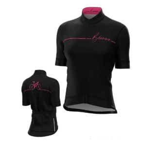 Biemme BIKE dres čierno-ružový M
