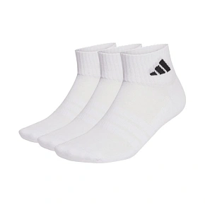 Adidas Cushioned Sportswear členkové ponožky 3P biele JZ0523 Adidas Cushioned Sportswear členkové ponožky 3P biele JZ0523