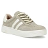 Filippo DP7512 dámske kožené tenisky na platforme v khaki farbe