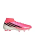 Adidas F50 Hyperfast League Mid FG futbalové topánky ružové KJ6714