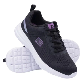 Dámske topánky Alys W 92800598898 Black with Purple - IQ Cross The Line
