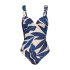 Dámske jednodielne plavky Summer Allure OWP 01 dark blue - Triumph