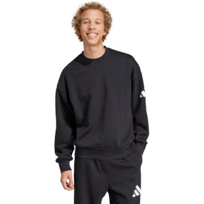 Pánska mikina adidas Essentials Loose Fit 3 Bar Logo Black JF3542