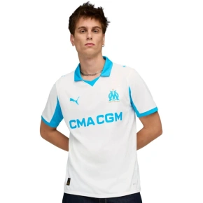 Pánsky dres Puma Olympique Marseille Home Jersey Replica white 779801 01 pánsky