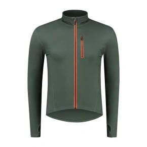Rogelli bežecká mikina JAKE zelená 2XL