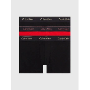 Pánske boxerky 000NB3873A KHZ čierno-červené - Calvin Klein