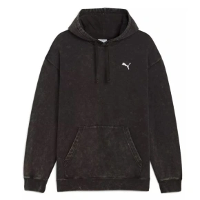 Puma ESS Elevated Relaxed Wash Hoodie M 688049 01 Pánske