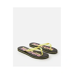 Žabky RIP CURL Wave Shapers Logo - čierne