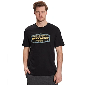 Skechers Tricou Latitude MTS368-017 čierne L Skechers Tricou Latitude MTS368-017 čierne L