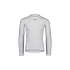 Cyklistické tričko POC ESSENTIAL LAYER LS – biele