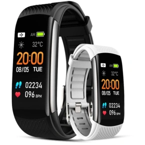 GIEWONT Smart hodinky čierno-biele 2 prúžky GW200-2