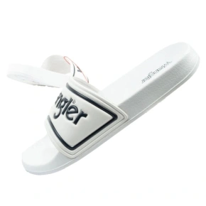 Pánske pohodlné športové žabky Wrangler Averell Slider white