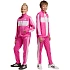 Detské tepláky adidas Seasonal Essentials Tiberio 3-Stripes Tricot pink KS5519