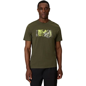 Pánske tričko 4F M2823 khaki 4FWSS26TTSHM2823 43S