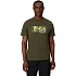 Pánske tričko 4F M2823 khaki 4FWSS26TTSHM2823 43S