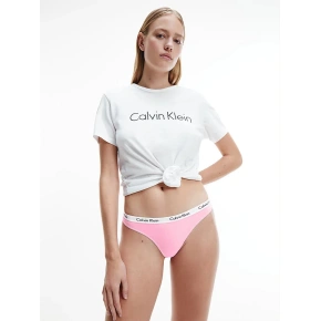 Dámske tangá D1617E - V1U - Vínová - Calvin Klein