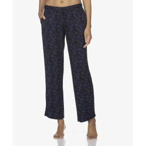 Dámske pyžamové nohavice QS6028E VFR - modročierna - Calvin Klein Dámske pyžamové nohavice QS6028E VFR - modročierna - Calvin Klein