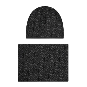 Calvin Klein Shadow Monogram M K50K507498 čiapka + šál