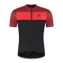Rogelli CORE BLOCK dres čierny/červený 2XL