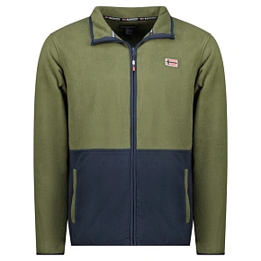 Geografické Nórsko Pánske fleece Touki Fz Khaki Db Men 233 Khaki (WZ6702H/GN-Kaki)