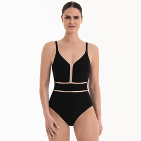 Style Cura Jednodielne plavky 7207 black and gold - Anita Classix