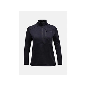 Mikina Peak Performance W Trail Polartec Half Zip, čierna