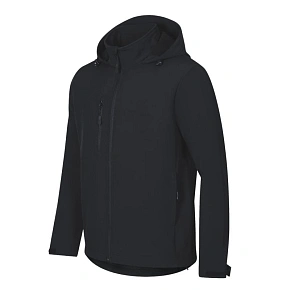 Pánska softshellová bunda Trail (ebony gray)