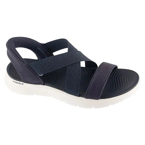 Skechers Slip-Ins: Sandále Go Walk Flex – Glimmer Up 141489-NVY, tmavomodré, veľkosť 36 Skechers Slip-Ins: Sandále Go Walk Flex – Glimmer Up 141489-NVY, tmavomodré, veľkosť 36