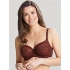 Dámska podprsenka Tango 3251B Tmavohnedý vzor muškátového orieška - Panache
